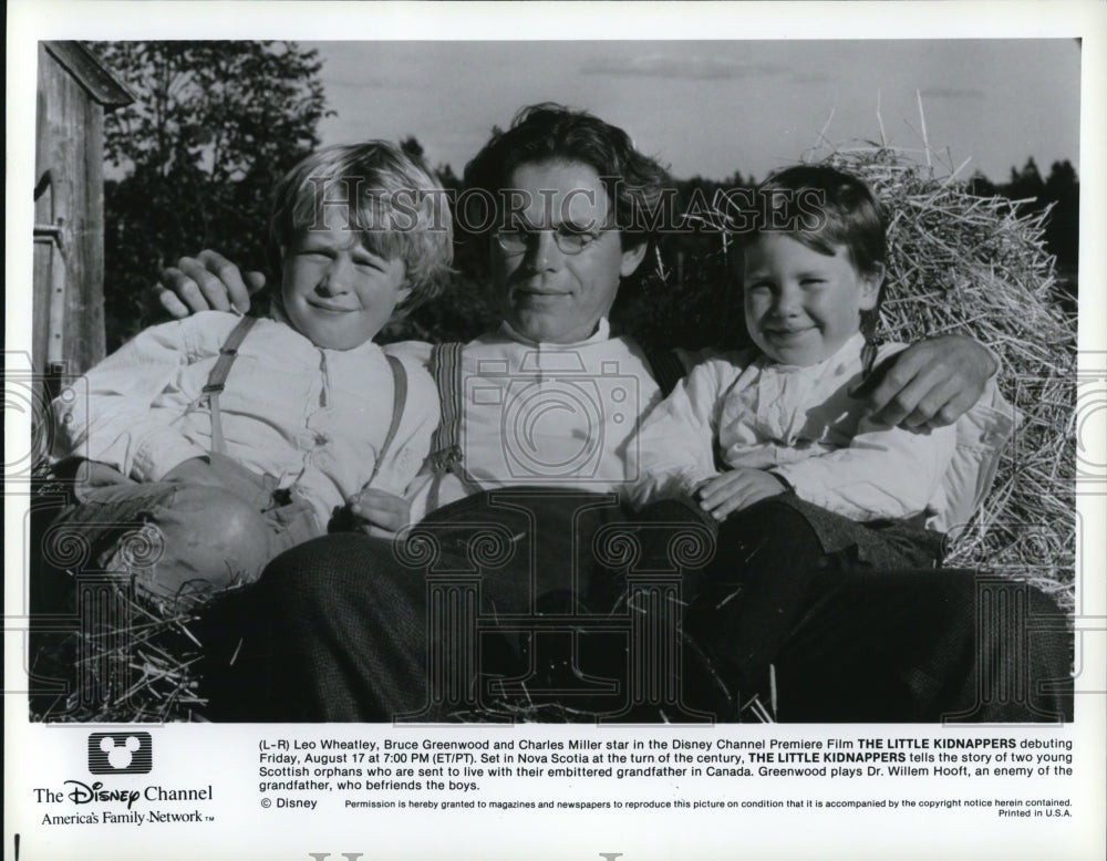 1992 Leo Wheatley Bruce Greenwood C. Miller in The Little Kidnappers-Historic Images