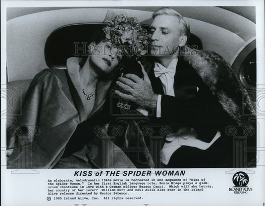 1985 Press Photo Sonia Braga stars in Kiss of the Spider Woman - cvp51750- Historic Images