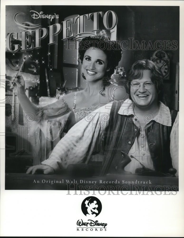 Undated Julia Louis-Dreyfus stars in Geppetto Walt Disney movie - Historic Images