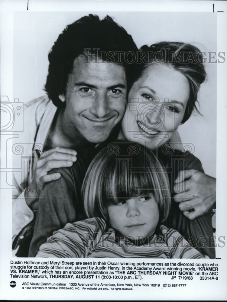 1988 Press Photo Kramer vs Kramer - cvp51805- Historic Images