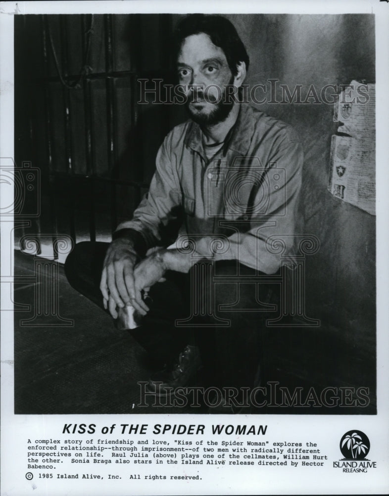 1985 Press Photo Kiss of the Spiderwoman - cvp51808- Historic Images