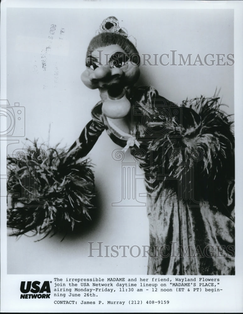 1986 Press Photo Madame&#39;s Place - cvp51837- Historic Images