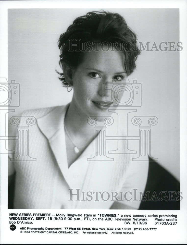 1996, Molly Ringwald in Townies - cvp51880 - Historic Images