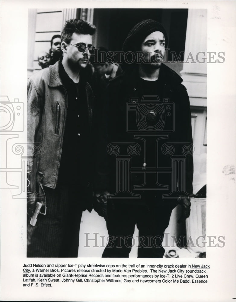 1991, New Jack City Judd Nelson Ice T - cvp51922 - Historic Images