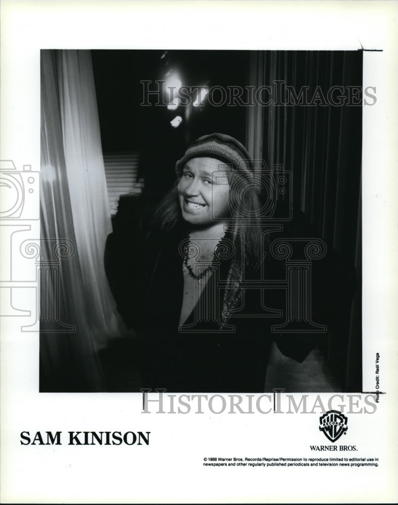 1988 Press Photo Sam Kinison Comedian - cvp51949- Historic Images