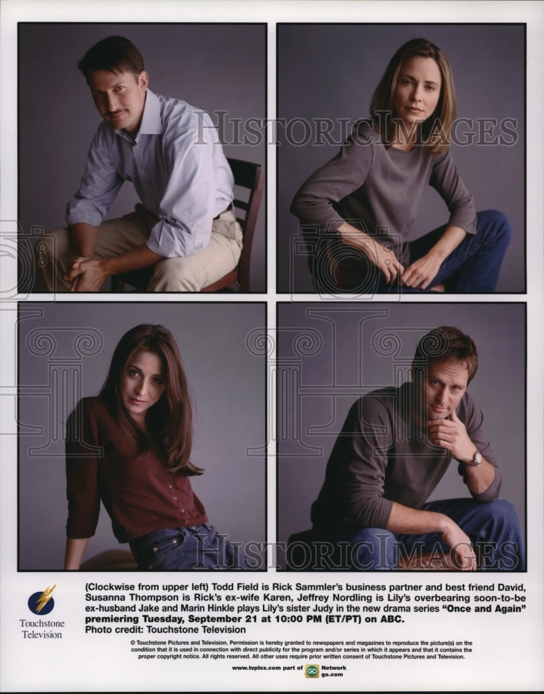 Undated Todd Field Susanna Thompson Jeffrey Nordling and Marin Hinkle - Historic Images