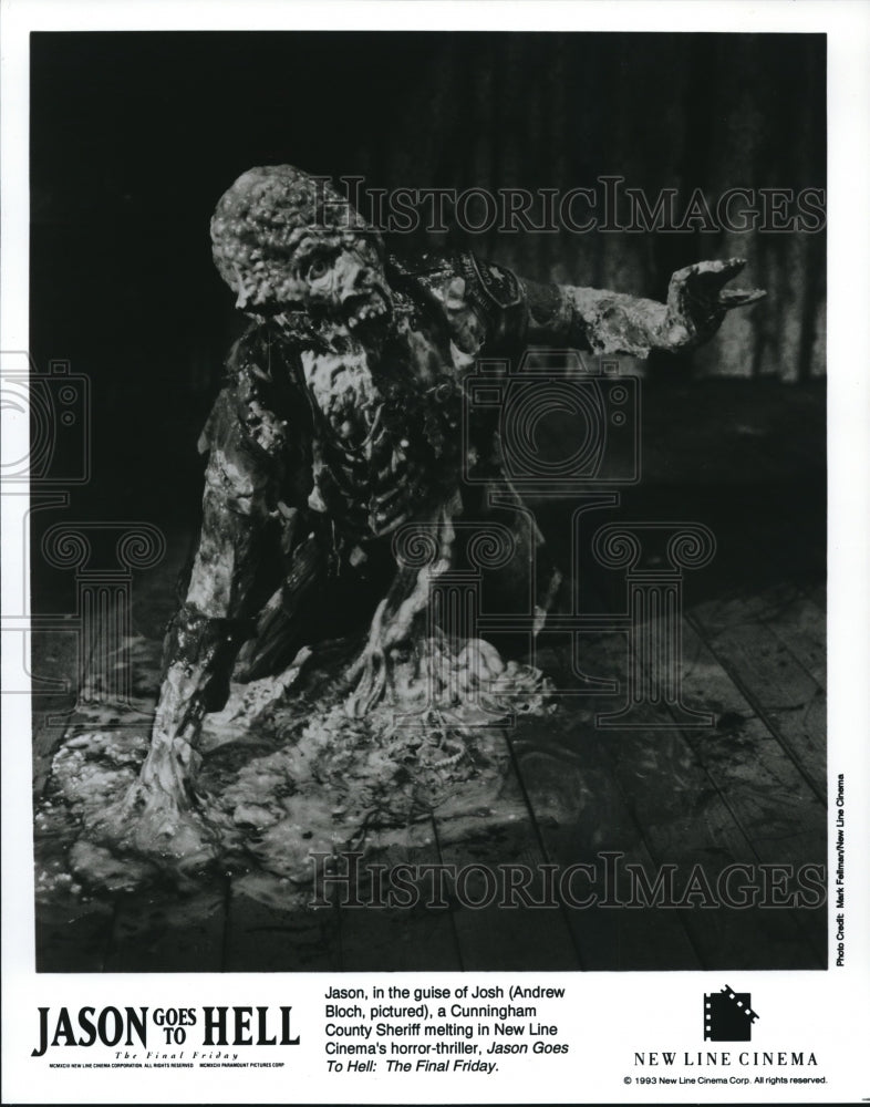 1994 Andrew Bloch stars in in Jason Goes to Hell Final Friday - Historic Images