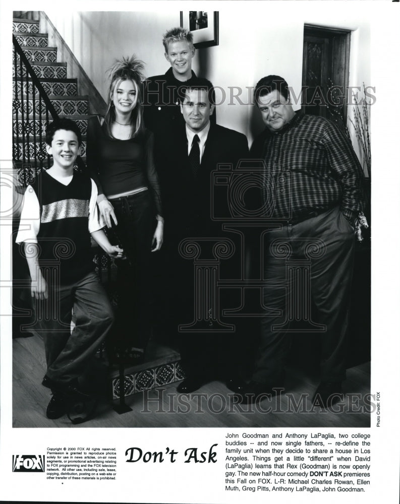 2000 John Goodman Anthony LaPaglia Michael Rowan and Ellen Muth - Historic Images