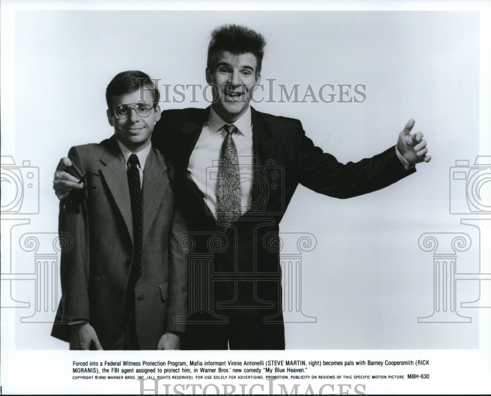 1991 Rick Moranis and Steve Martin star in My Blue Heaven - Historic Images