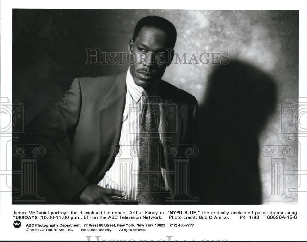 1998 James McDaniel in NYPD Blue - Historic Images