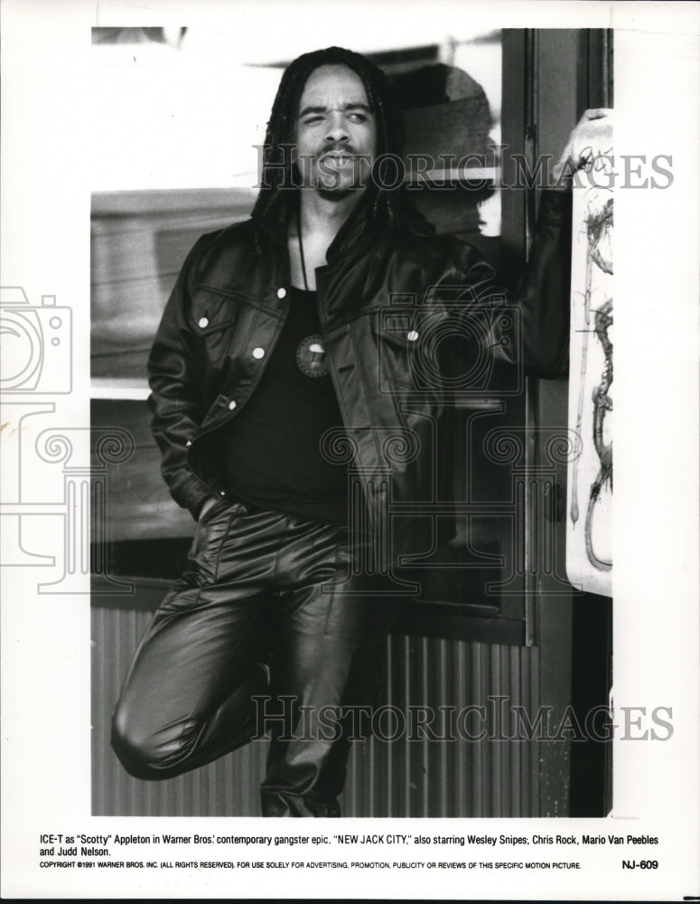 1991 Ice-T in New Jack City - Historic Images