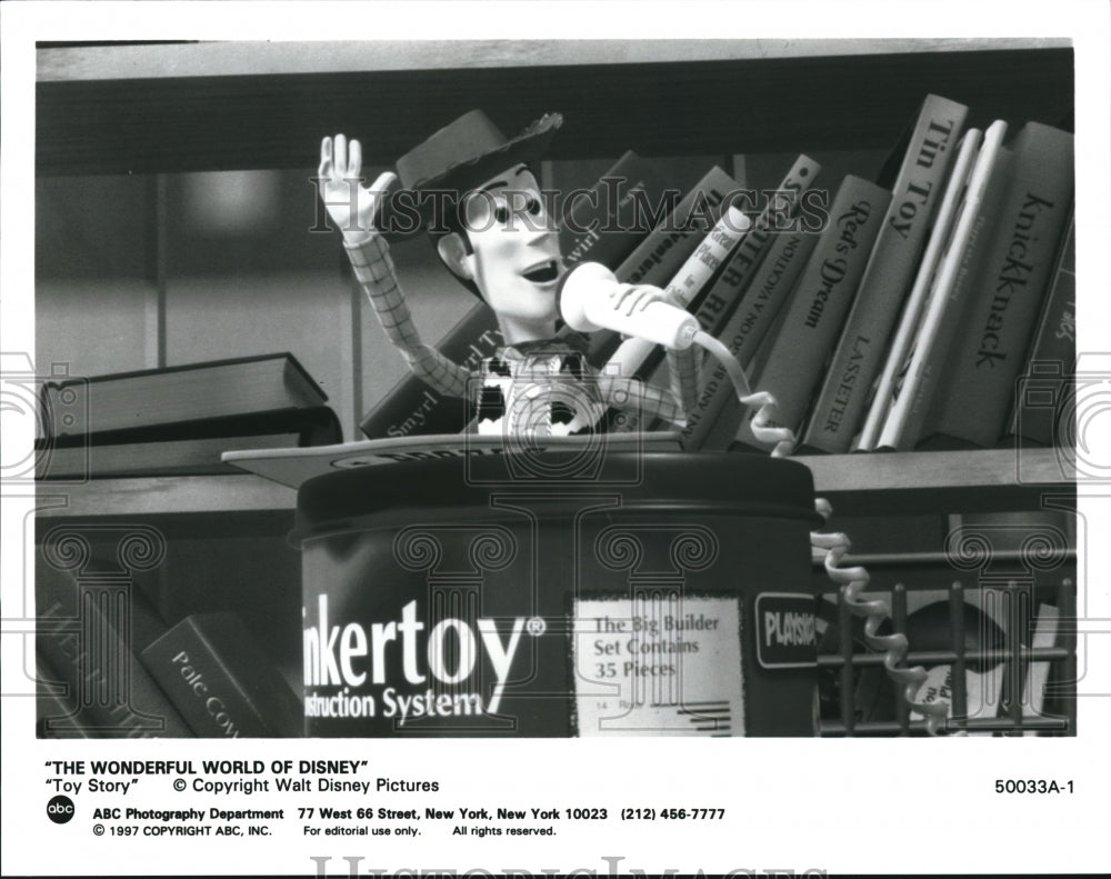 1997 Press Photo Scene from Walt Disney&#39;s Toy Story - cvp52412 - Historic Images