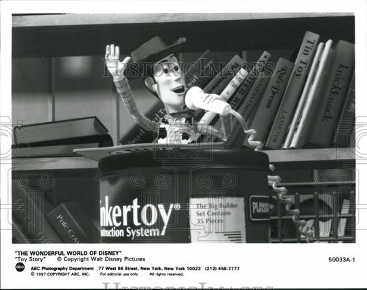 1997 Press Photo Scene from Walt Disney's Toy Story - cvp52412 - Historic Images