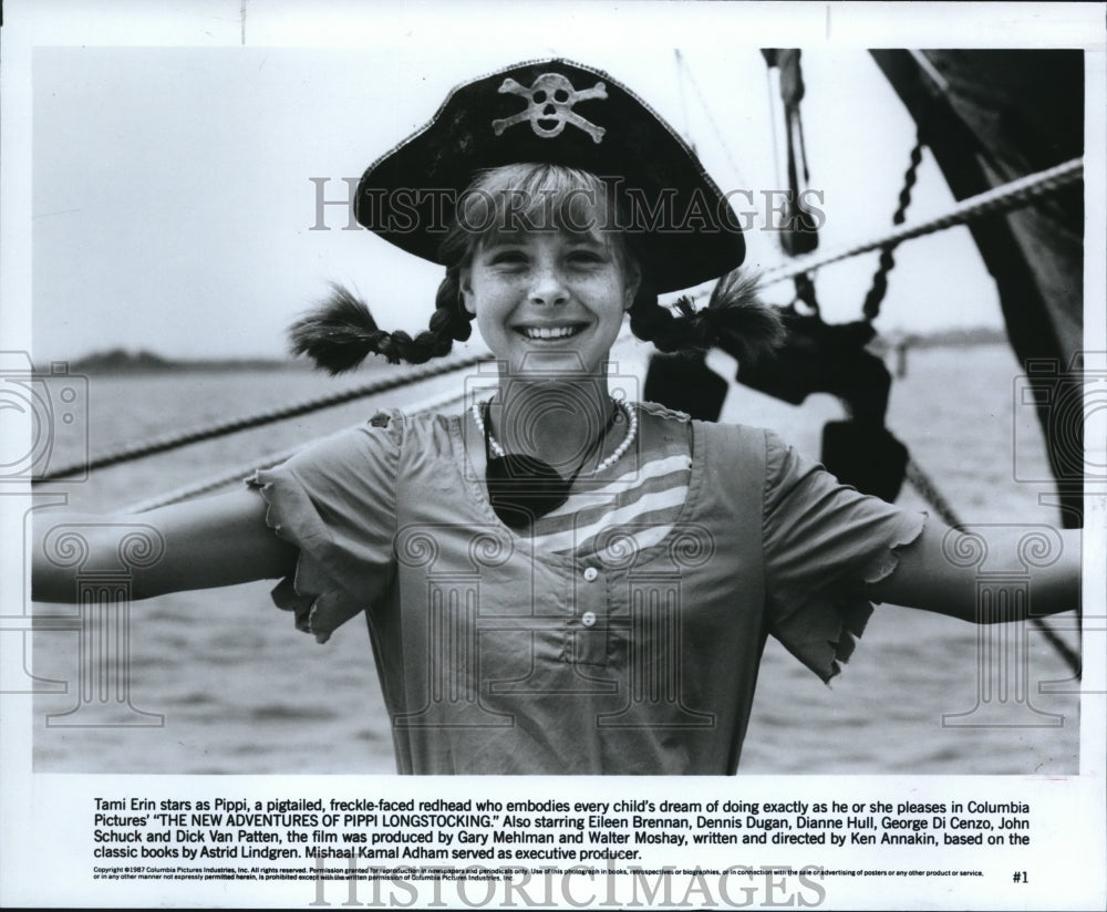 1988, Tami Erin in The New Adventures of Pippi Longstocking - Historic Images