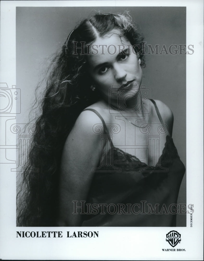 1981, Nicolette Larson - cvp52609 - Historic Images