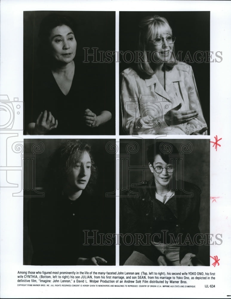 1988, John Lennon &amp; Yoko Ono - Historic Images