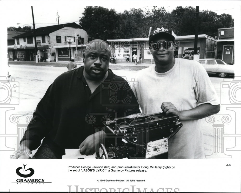 1994 George Jackson producer and director Doug McHenry Jason&#39;s Lyric - Historic Images