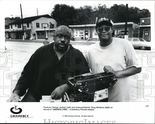 1994 George Jackson producer and director Doug McHenry Jason's Lyric - Historic Images