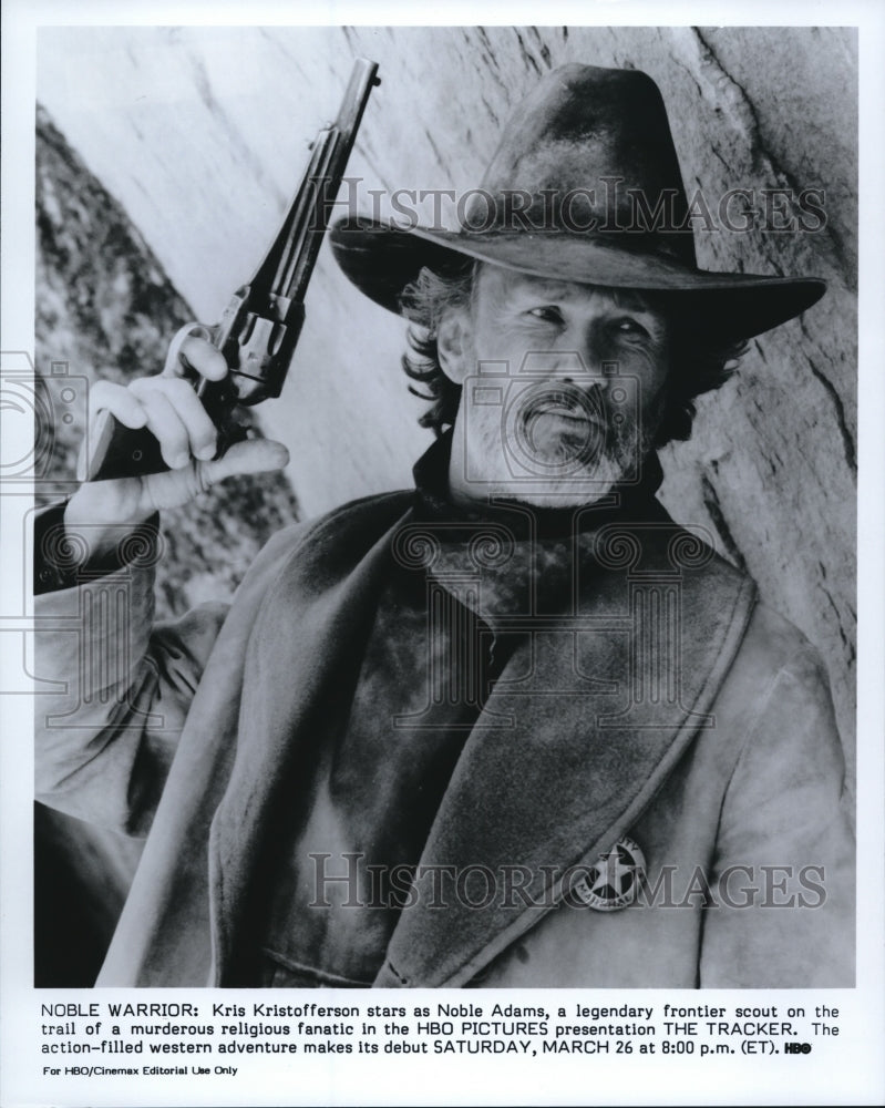 1988 Kris Kristofferson in The Tracker - Historic Images