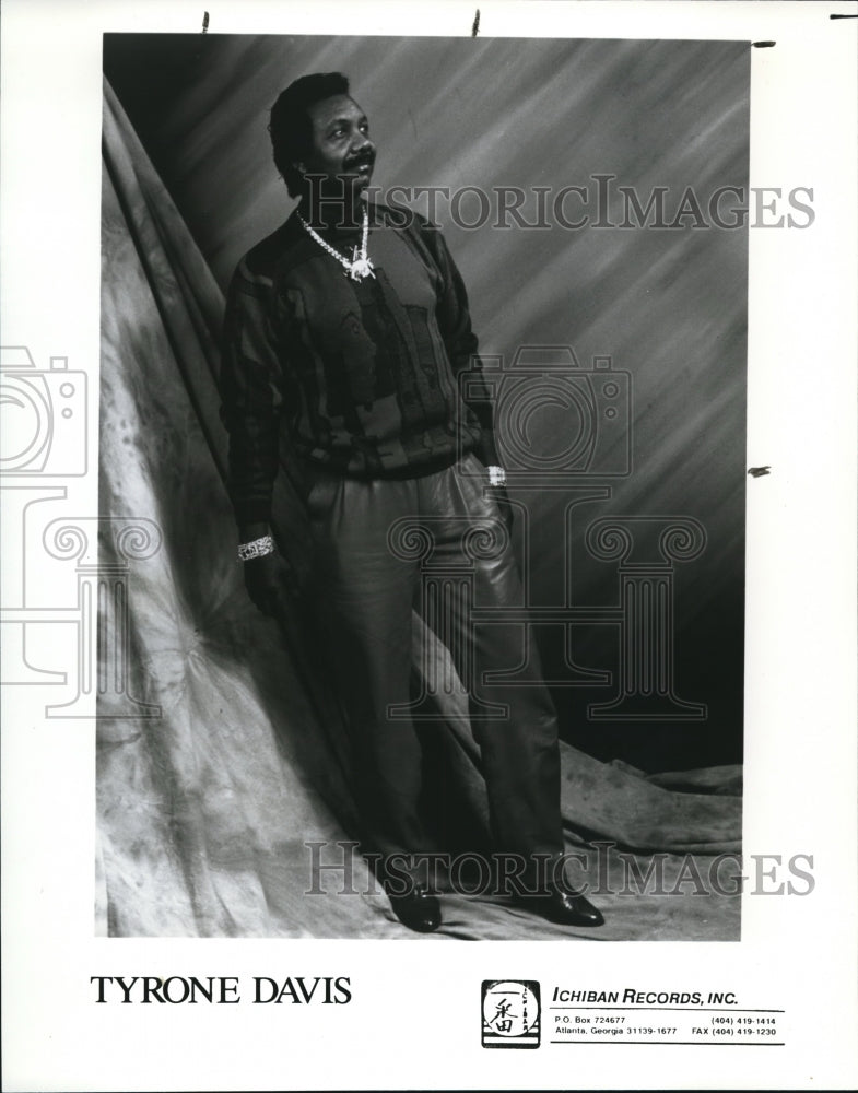 1993 Press Photo Tyrone Davis - cvp53105 - Historic Images