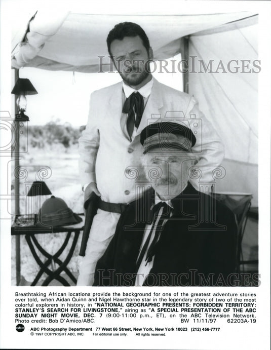 1997 Press Photo "Forbidden Territory:Stanleys Search For Livingstone" - Historic Images