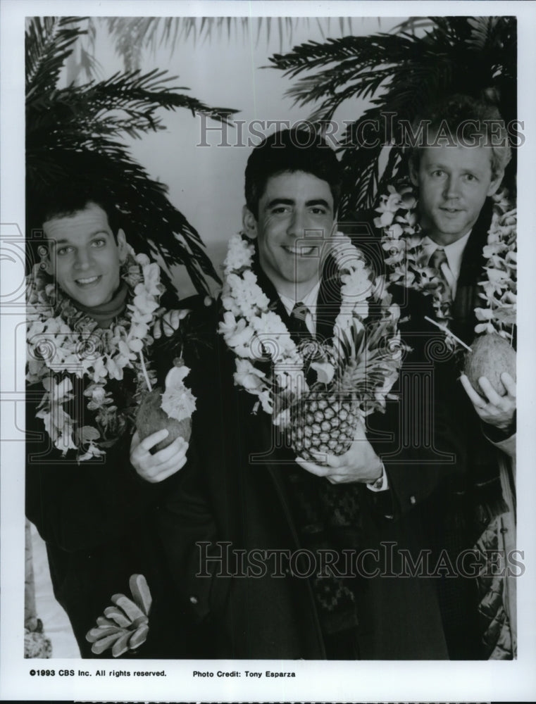 1993 Patrick Breen Adam Arkin and David Morse in Big Wave Dave's-Historic Images