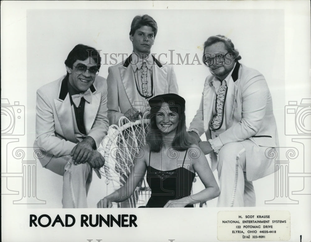 1985 Ron Sabo, Alex Abel, Jim Duffy, Carol Sabo in Road Runner - Historic Images