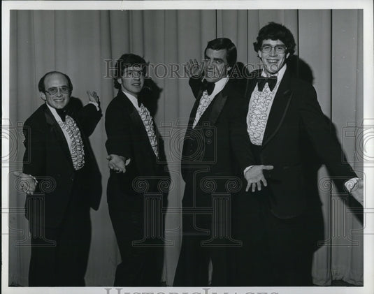 1980 Press Photo Tom Catchpole and Mark Bowman in The Road Scholars - cvp53557- Historic Images