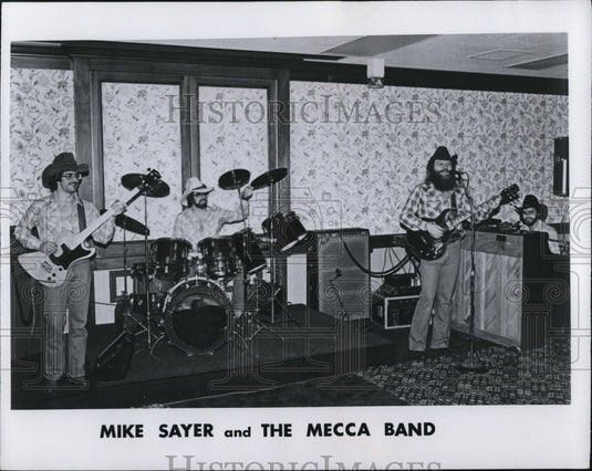 Press Photo Mike Sayer and The Mecca Band - cvp53571 - Historic Images