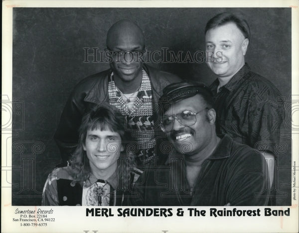 Merle Saunders 1991 Press Photo Merl Saunders and The Rainforest Band - cvp53573 ...