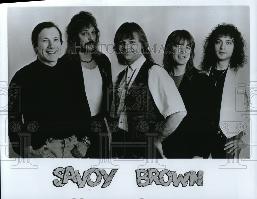 1990 Press Photo Musical band Savoy Brown - cvp53602 - Historic Images