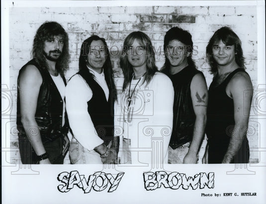 1990, The band Savoy Brown - cvp53603 - Historic Images