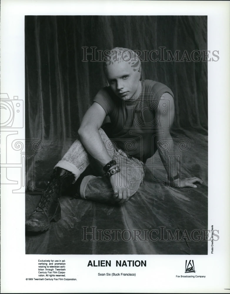 1989 Press Photo Sean Six in Alien Nation-Historic Images