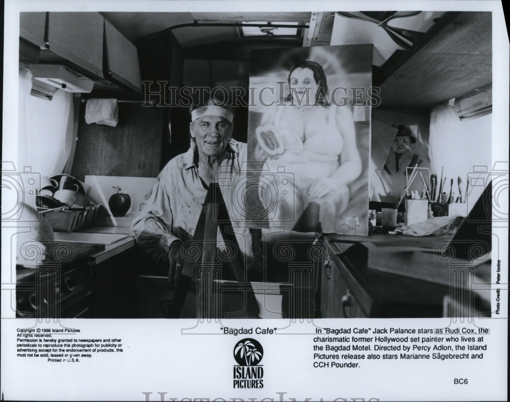 1989 Jack Palance in "Bagdad Cafe" - Historic Images