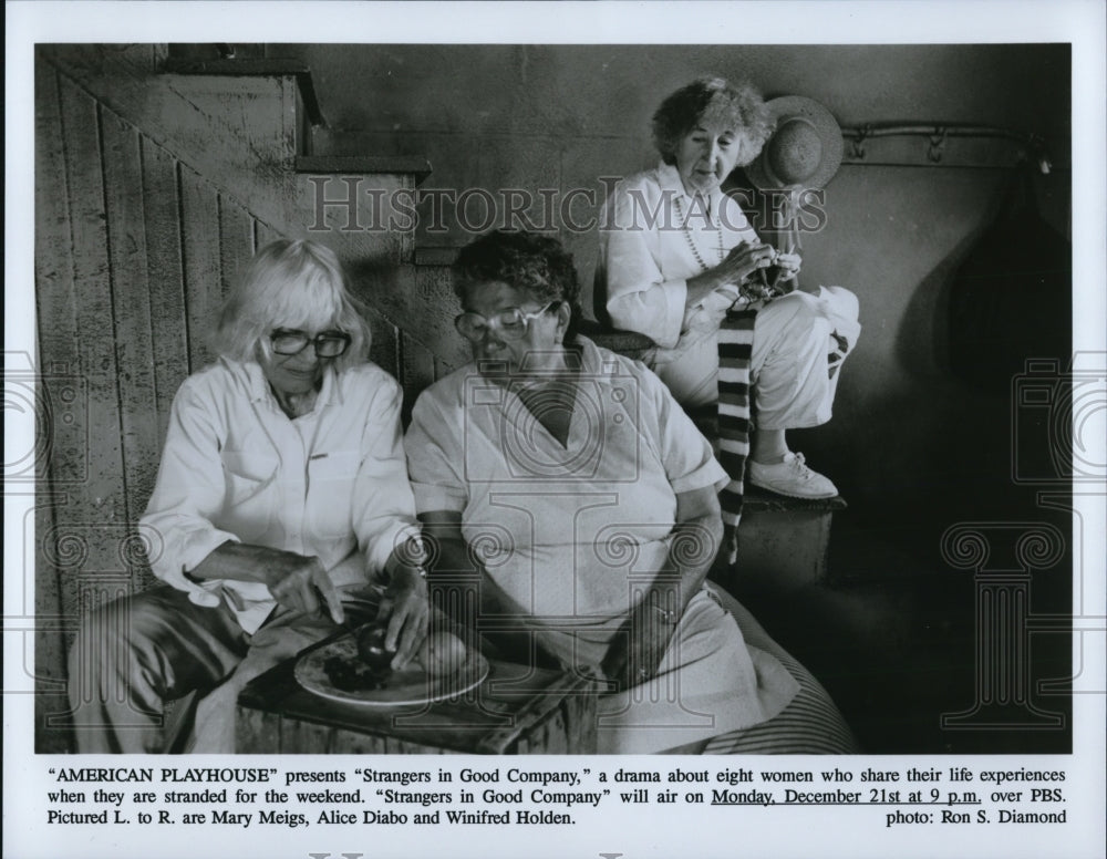 1990, Mary Meigs, Alice Diabo in Stranger in Good Company - cvp54366 - Historic Images