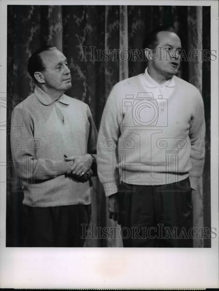 1959 Jack Benny & Bob Hope in The Jack  Benny Hour-Historic Images