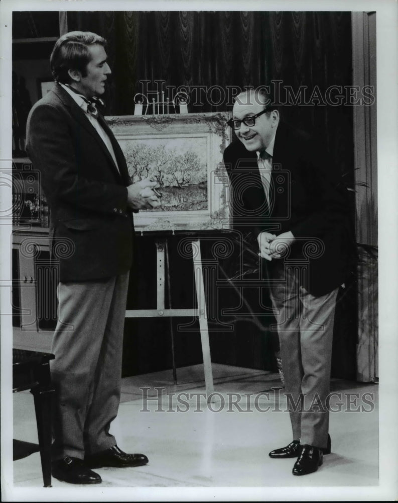 1969 Jack Benny &amp; Gregory Peck in Jack Benny&#39;s New Look  - Historic Images