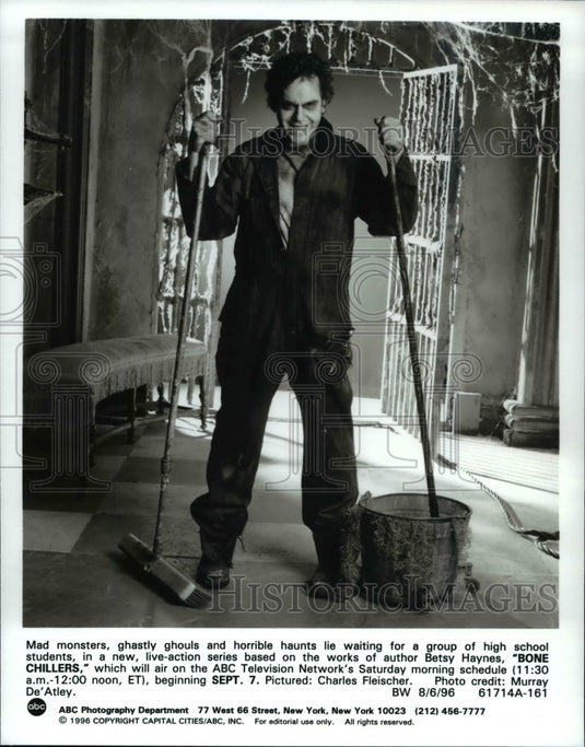 1996 Charles Fleischer in "Bone Chillers" - Historic Images