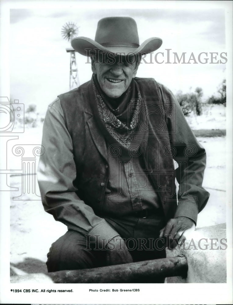1994, James Arness on Gunsmoke One Man&#39;s Justice - Historic Images