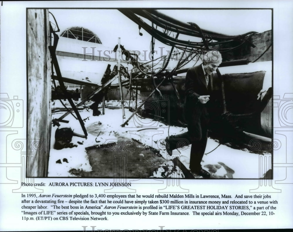 Press Photo Aaron Feurstein Life's Greatest Holiday Stories - cvp55654-Historic Images