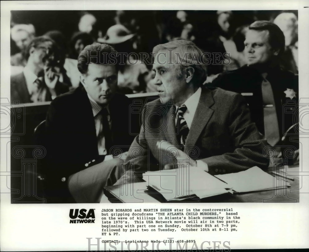 1989 Press Photo TV Program The Atlanta Child Murders - cvp55746-Historic Images