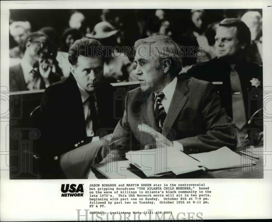 1989 Press Photo TV Program The Atlanta Child Murders - cvp55746-Historic Images
