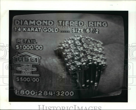1987 Ring on Home Shopping Network - Historic Images