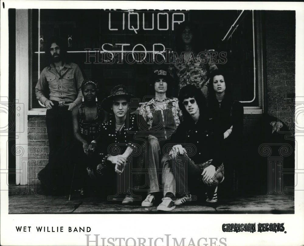 1983 Wet Willie Band Southern Rock Band - Historic Images