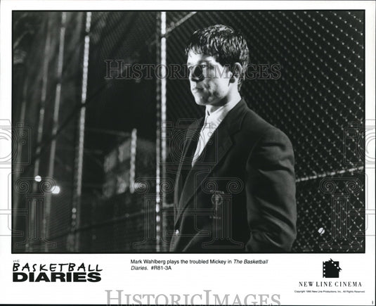 1995 Press Photo Mark Wahlberg in The Basketball Diaries - cvp56413 - Historic Images