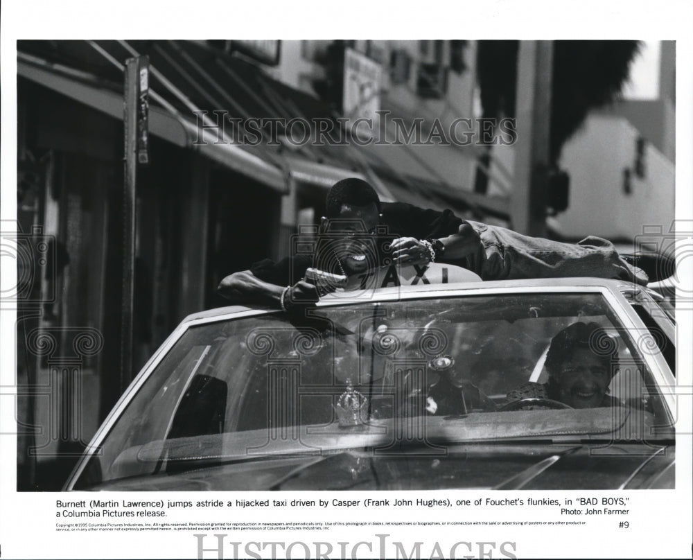 1995 Martin Lawrence and Frank John Hughes in Bad Boys - Historic Images