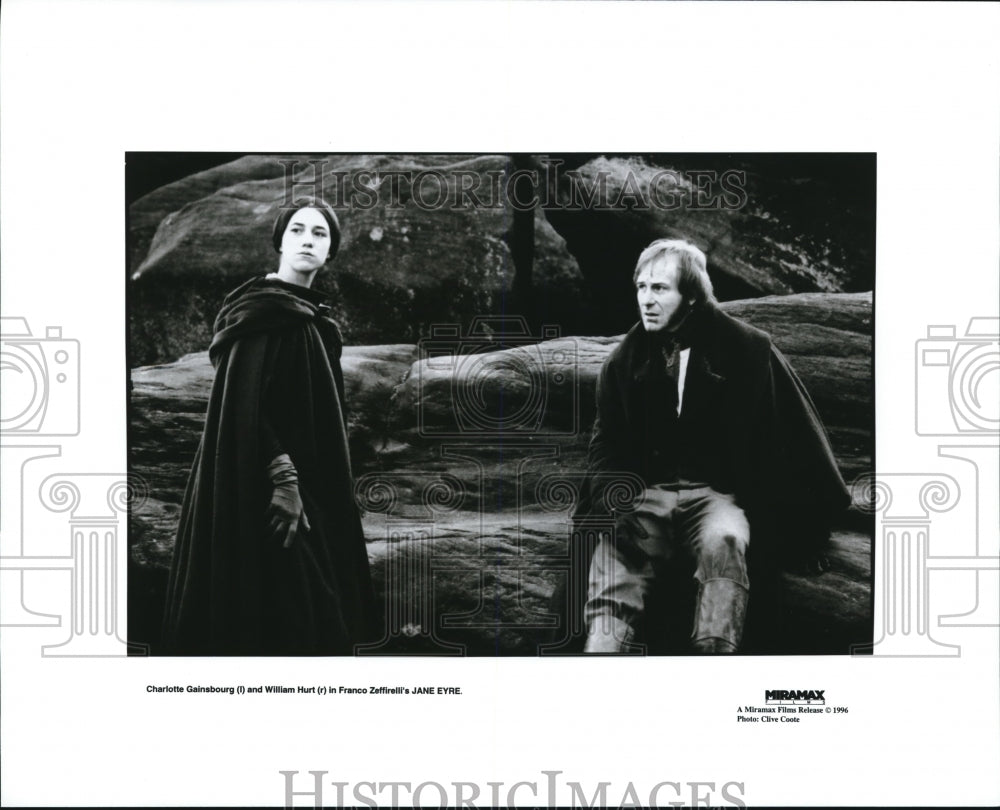 1996 Charlotte Gainsbourg and William Hurt in Jane Eyre - Historic Images