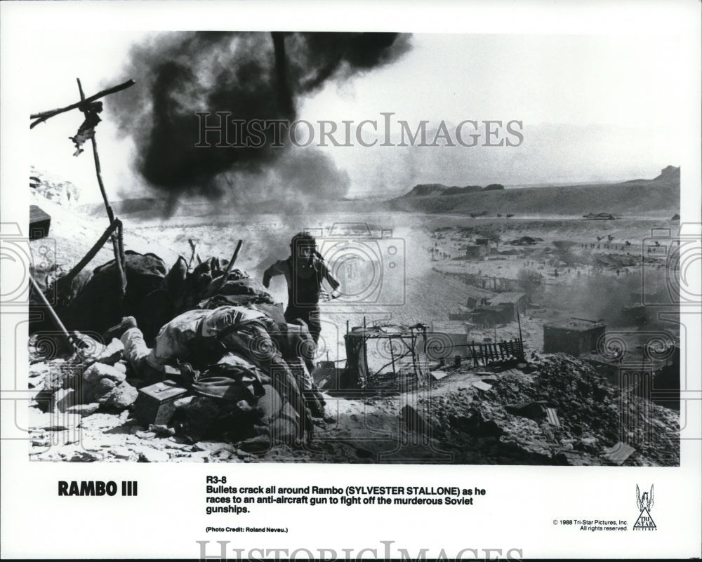 1983, Rambo III Sylvester Stalone - cvp56510 - Historic Images