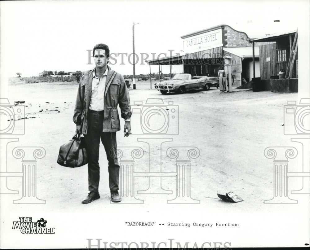 1986 Gregory Harrison in Razorback - Historic Images