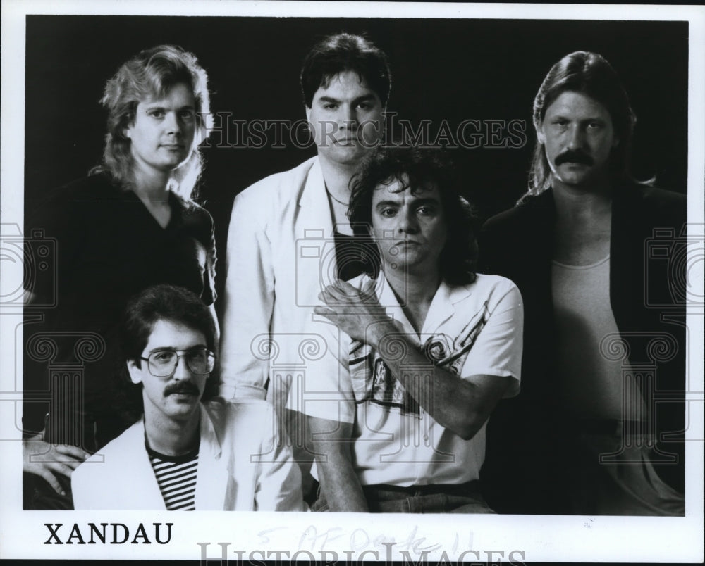 1991 Press Photo Nelson Sean John Bill Tom Larry of Xanadu band - cvp56643 - Historic Images